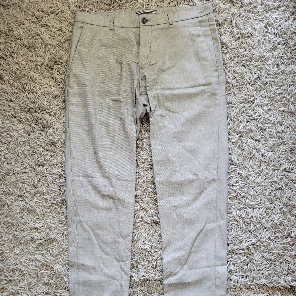 Gray chinos from Zara (slim, 30x32)